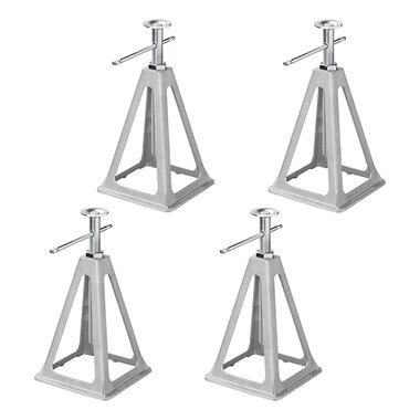 Support set of 4 aluminium