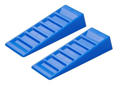 Ramp block 75mm blue - set of 2
