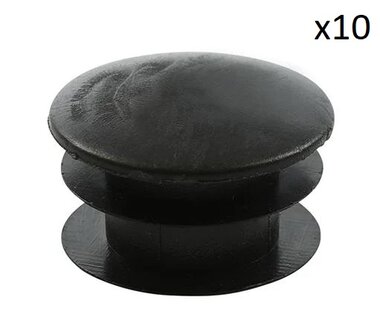 Bottom cap 25mm x10 pieces