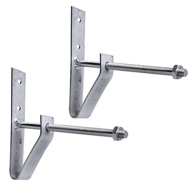 Tyre holder set 2 pieces wall mount