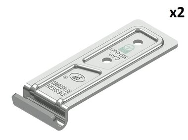 Counterpiece for tension lock x2 stuks