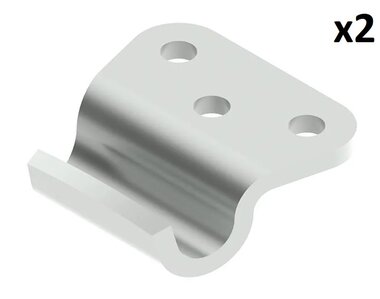 Counterpiece for tension lock x2 stuks