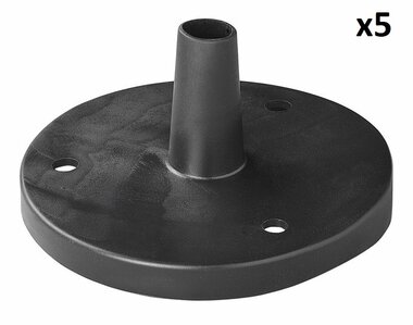 Sealing rubber round for socket narrow grommet x5 pieces