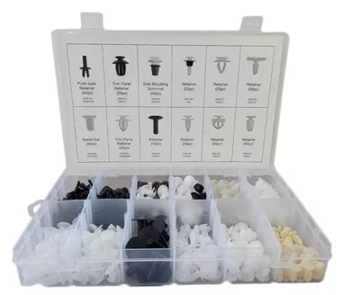 Peugeot & Citroen Upholstery Clip Assortment – 345 Pieces