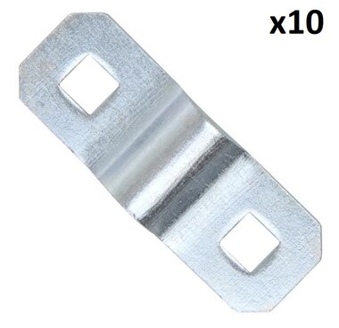 Mounting bracket for D-ring 6mm x10 pieces