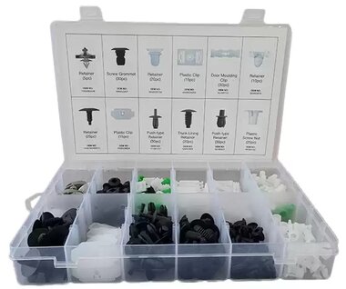 Volkswagen Trim Clips Assortment – 255 Pieces