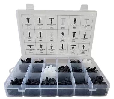 Ford Trim Clips Assortment – 415 Pieces