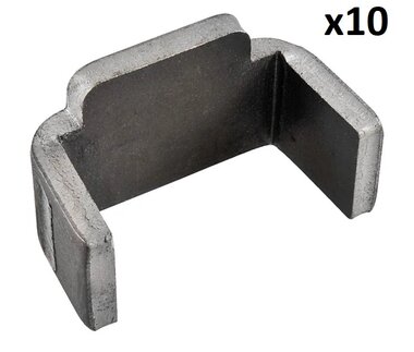 Counterpiece for tension lock Tico x10 pices