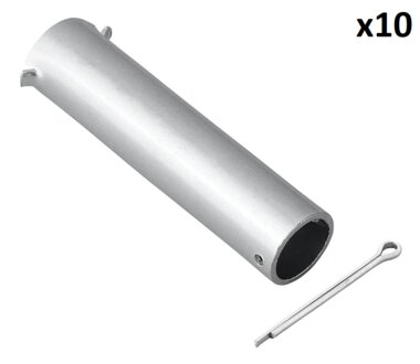 Shaft for jockey wheel 60 mm x10 pieces