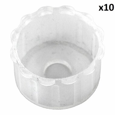 Plastic protective cap x10 pieces