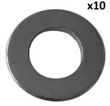 Flat Washer A 13 DIN 125-ST x10 pieces