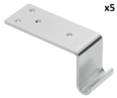 Angled catch plate for toggle latch x5 pcs
