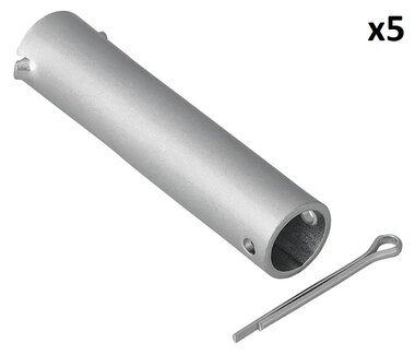 Axle for jockey wheel 60 mm x5 pieces