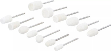 Polishing Heads Assortment 13 pcs