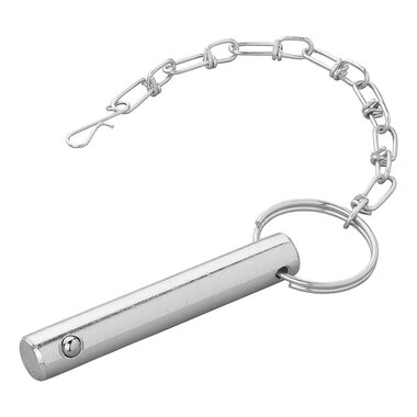 Locking pin with chain