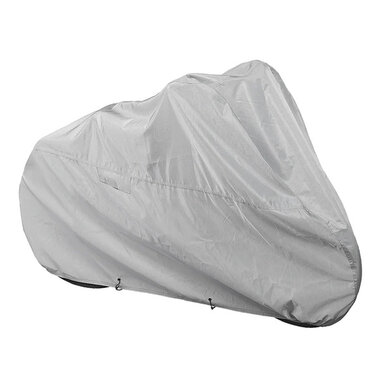 Grey protective cover for 1 bicycle (ripstop)