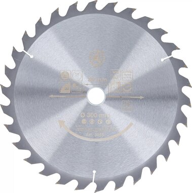 Carbide Tipped Circular Saw Blade Ø 300 x 30 x 3.2 mm 30 teeth