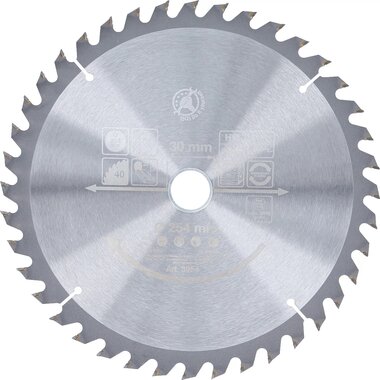 Carbide Tipped Circular Saw Blade Ø 254 x 30 x 3.2 mm 40 teeth