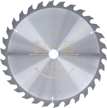Carbide Tipped Circular Saw Blade Ø 315 x 30 x 3.0 mm 30 teeth