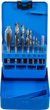 Thread cutting/HSS Drill Set | M3 - M12 / 2.5 - 10.2 mm