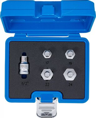 Bit Set for Motorcycles Internal Hexagon 17 - 24 mm