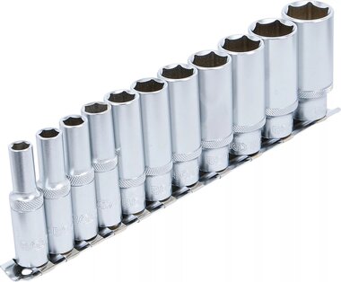 Socket Set Hexagon deep (3/8) Drive Inch Sizes 11 pcs