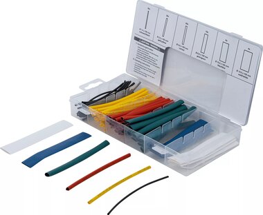 100-piece Color Shrinking Tubing Assortment