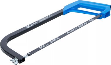 Expert Hacksaw Frame, Tubular Square Frame, incl. 300 mm HSS-Hacksaw Blade