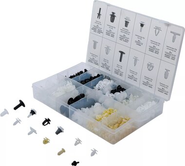 Automotive Clip Assortment for Peugeot Citroen 345 pcs