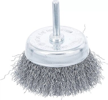 Wire Cup Brush 6 mm Shaft Ø 75 mm