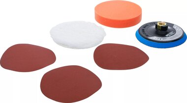 125 mm Grinding and Polishing Set