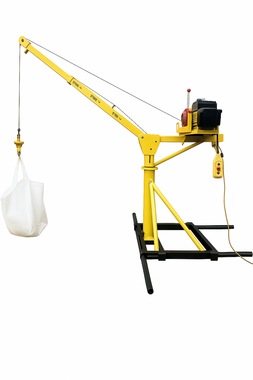 Construction Crane 500 kg 25 m Electric 230V – 360° Rotation