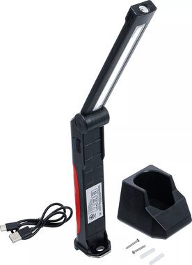 Cordless Bendy Lamp COB-LED 6.5 W with Charging Station