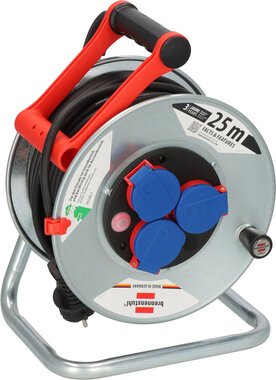 Cable Reel 25m IP44 H05RR-F 3G1.5