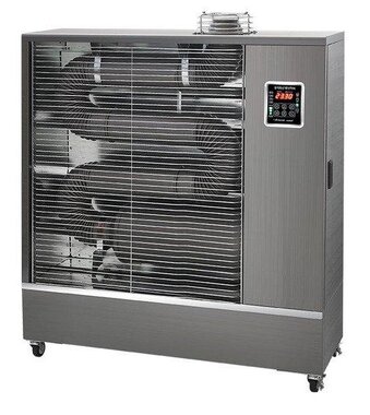 Infrared Diesel Heater Pro 13 kW Silver 140–750 m³