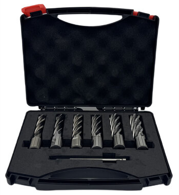 Annular cutter set 13-pcs -50mm ,MK4