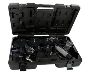 Adapter kit for brake bleeders