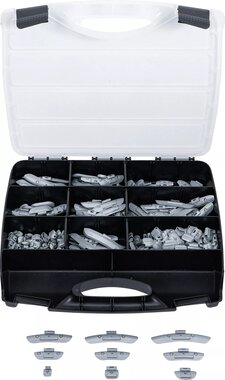 Balancing weight assortment | 320 pcs.
