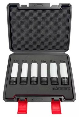 Special 1/2 Impact Socket Set for Alloy Wheels – 6-piece