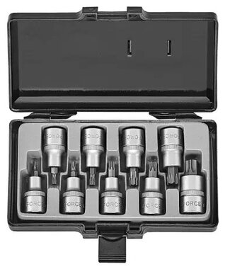 1/2 Star socket bit set 9pc