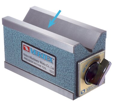 Magnetic V-block 8mm - 50mm