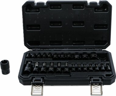 Bit Socket / Socket Set (1/4), (3/8), (1/2) Drive E-Star / T-Star (for Torx) 25 pcs