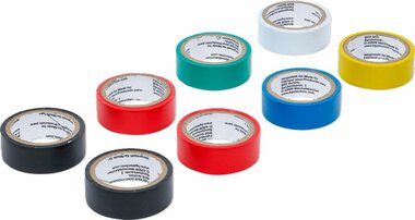 Colored Tape Roll Set 18 mm x 3 m, 8 pieces