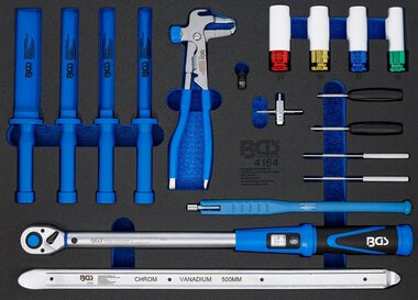 Tool Tray 3/3: Special Tools for Tyre Service 18 pcs
