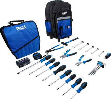 Tool Backpack with Telescopic Handle Mobile 66 pcs