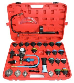 Universal radiator pressure tester kit 34pcs