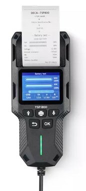 Battery Tester 12/24V with Printer