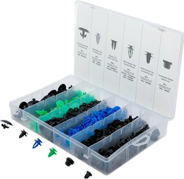 300-piece Automotive Clip Assortment for Opel