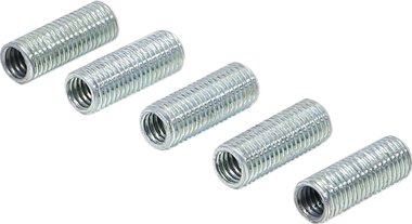 Threaded Inserts Set Internal Thread M6 x 1 / External Thread M8 x 1 5 pcs