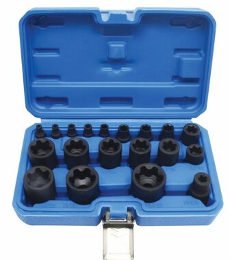 Torx plus hand socket set 19pcs